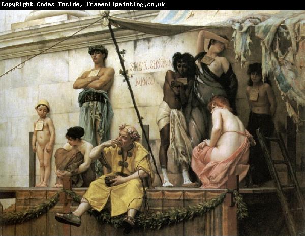Gustave Boulanger Le marche aux esclaves - The Slave Market